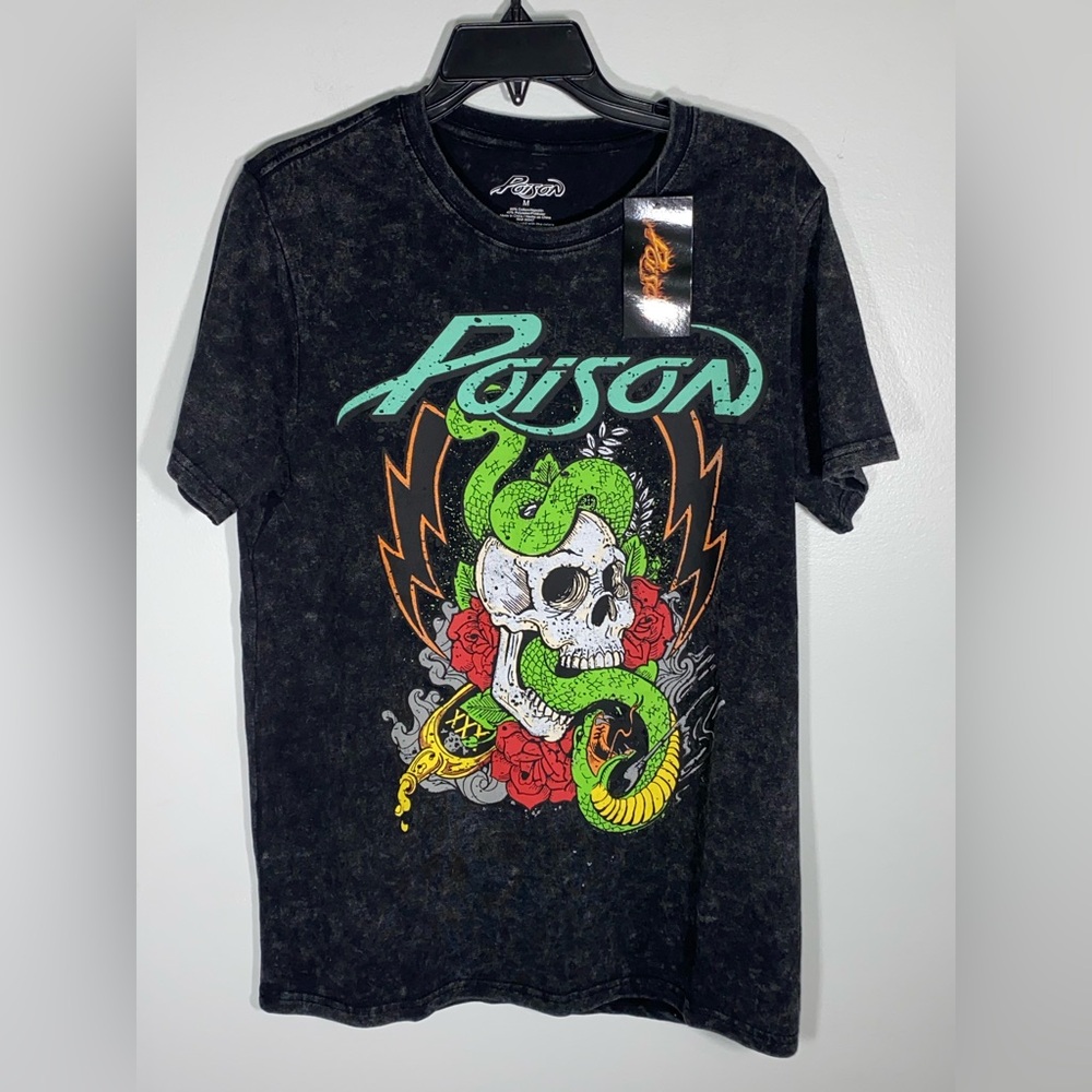 Poison Graphic Black T-Shirt